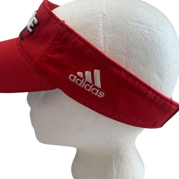 Adidas NC State Wolfpack Adjustable Climalite Embroidered Football NCAA Visor - Picture 15 of 16
